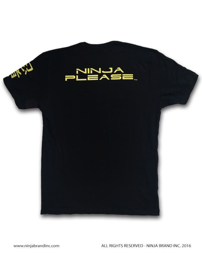 Men's Fitted-Kanji-Ninja-Logo-Ninja Please – Ninja Brand Inc