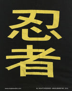 Men's Fitted-Kanji-Ninja-Logo-Ninja Please