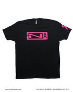 Ninja Cancer Awareness T-shirt Ninja for a cure