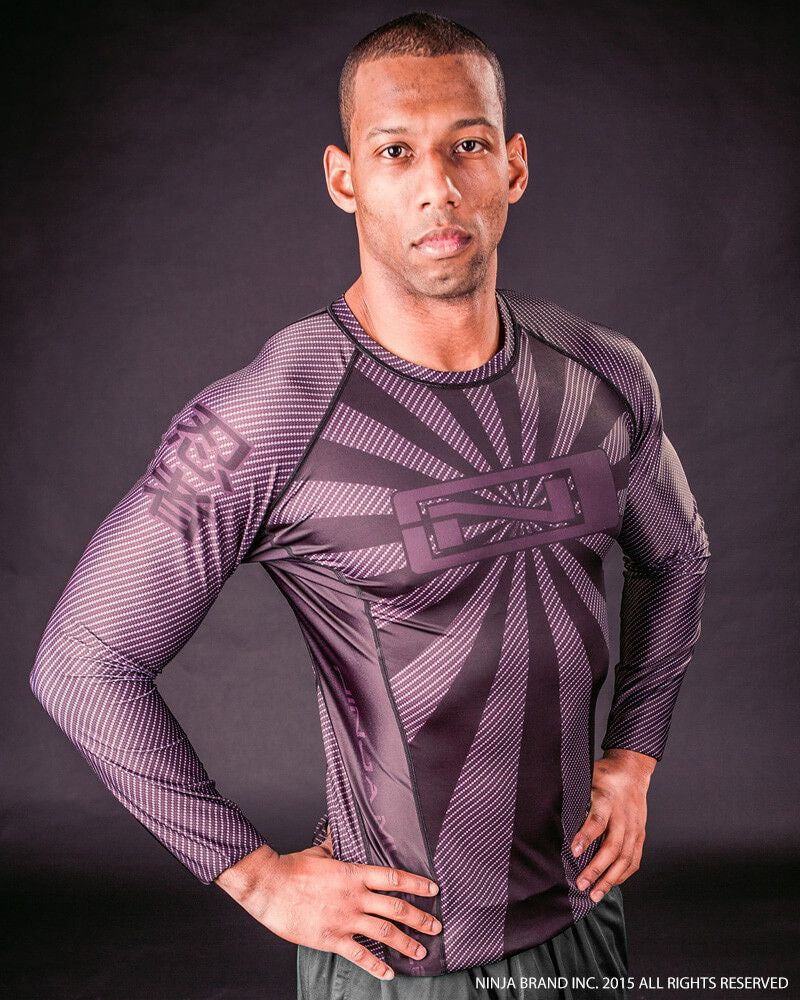 Rashguard - Ninja Logo Ninja Carbon Fiber (Unisex)