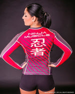 Rashguard - Women's Magenta Carbon Fiber