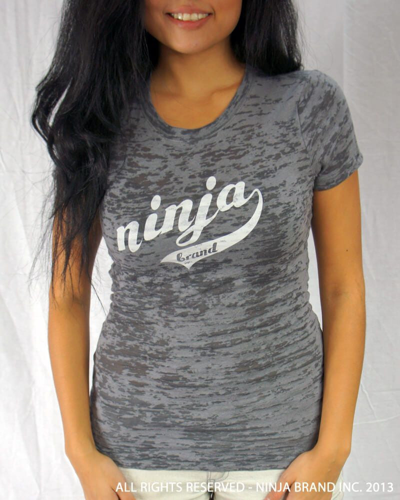 Women's NBI Burnout T-Shirt – Ninja Brand Inc